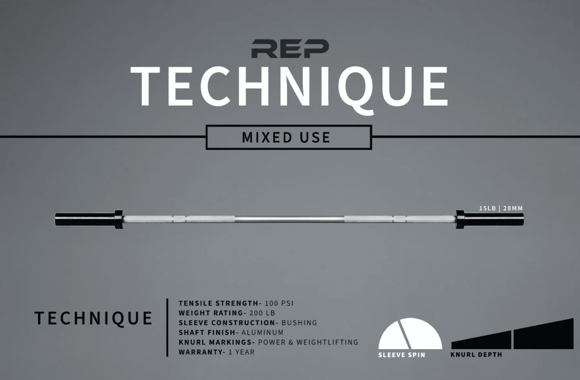 REP Technique Bar
