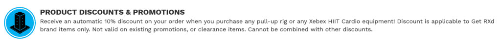 get rx'd product discounts and promotions