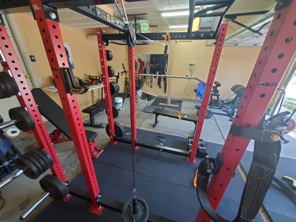 How To Make Your Own DIY Home Gym Pulley System fully completed