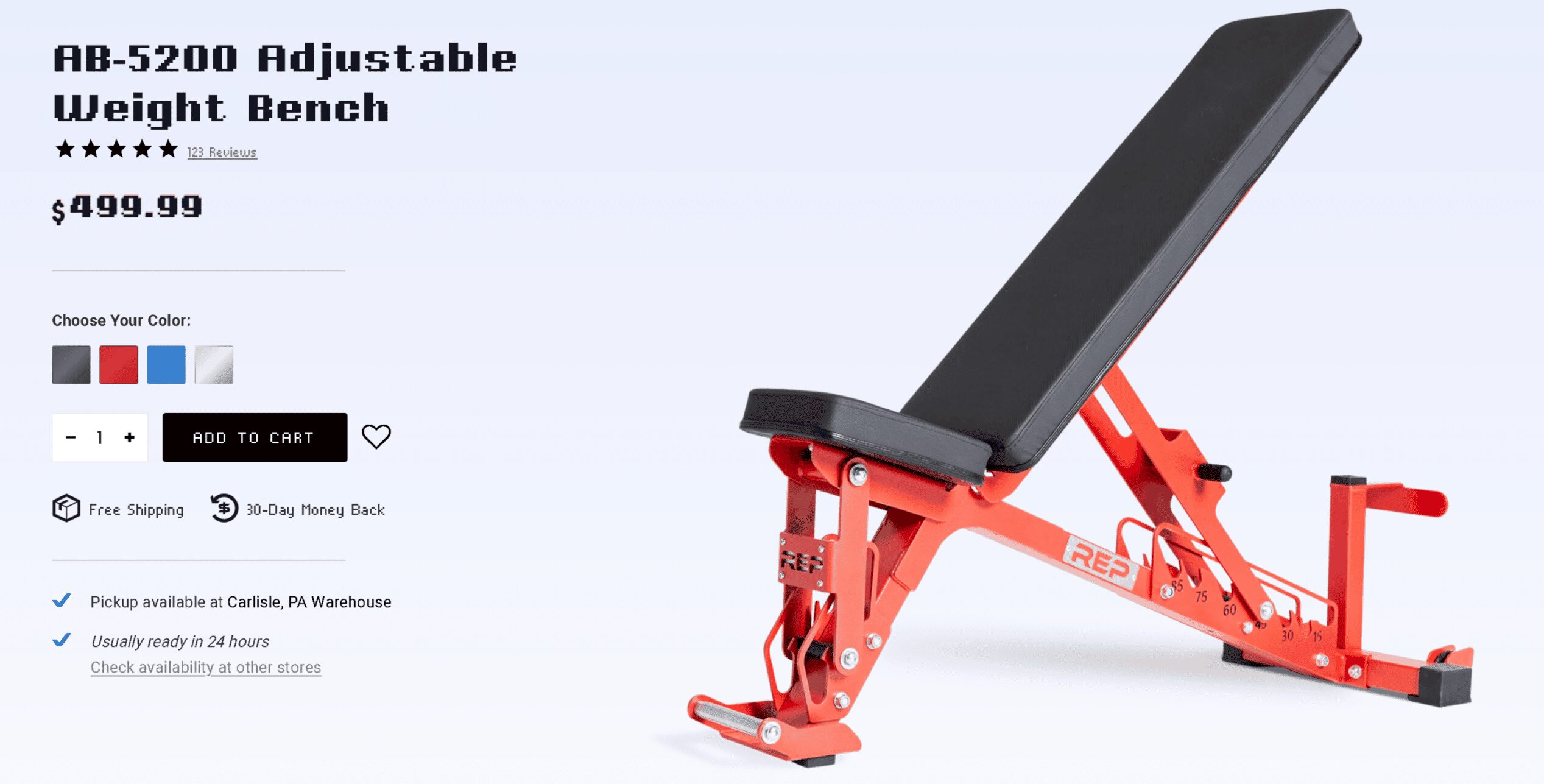 rep fitness ab-5200 adjustable weight bench