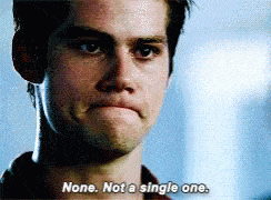 dylan obrien none not a single one