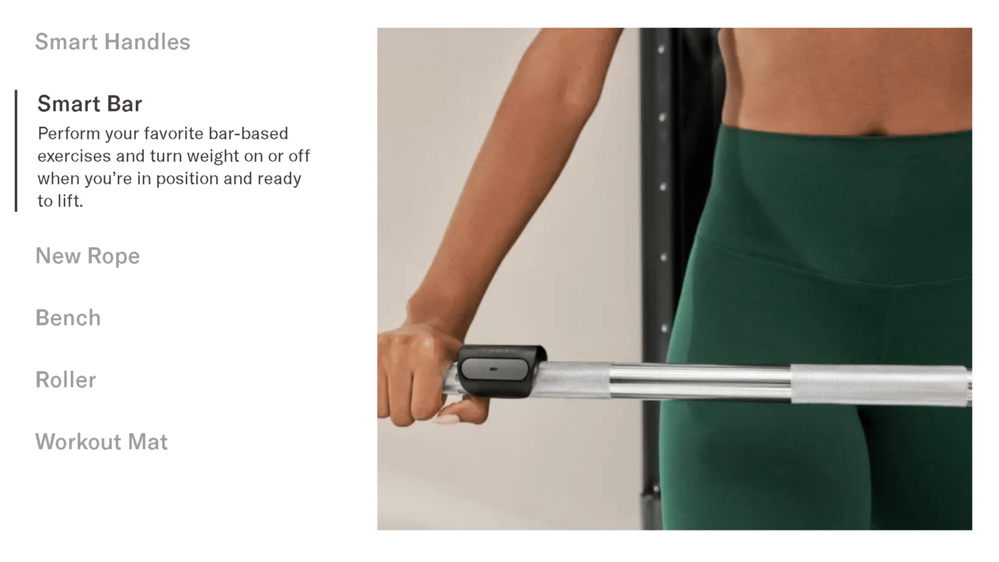 tonal smart bar
