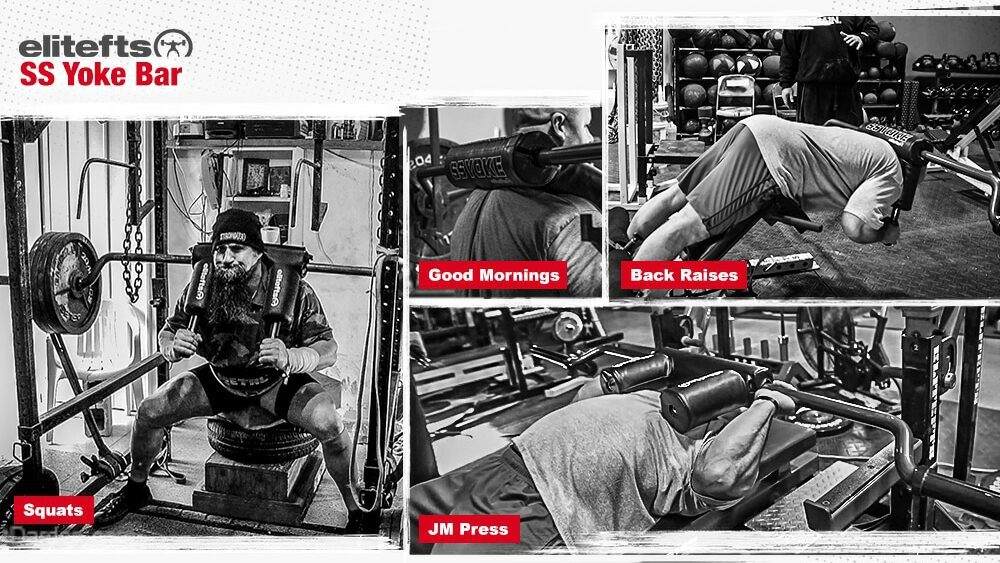 different lifts you can do with the ss yoke bar