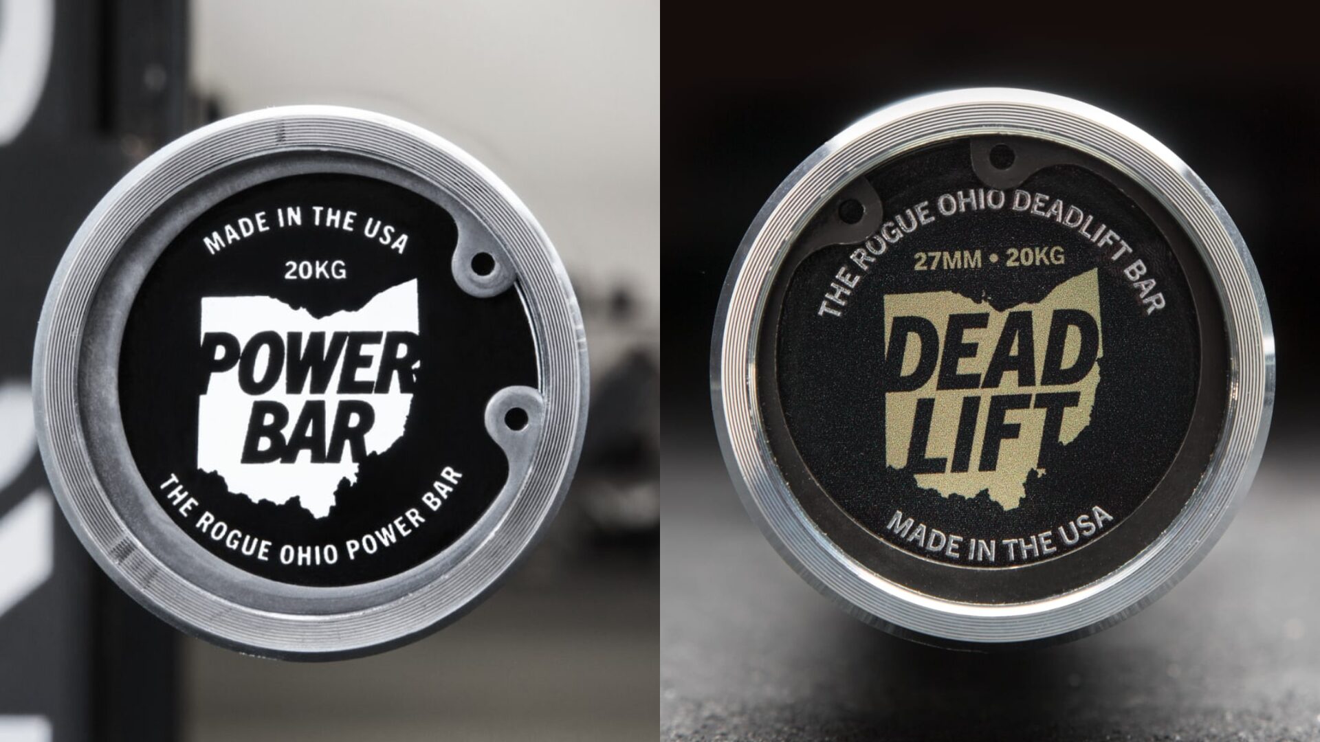 endcap compared to deadlift bar