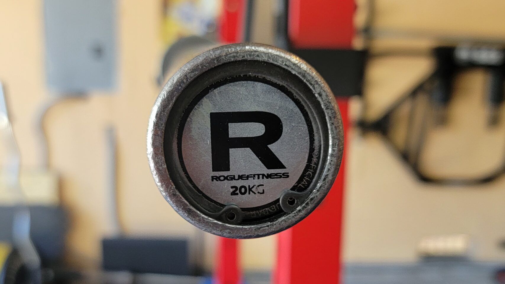 endcap of rogue power bar