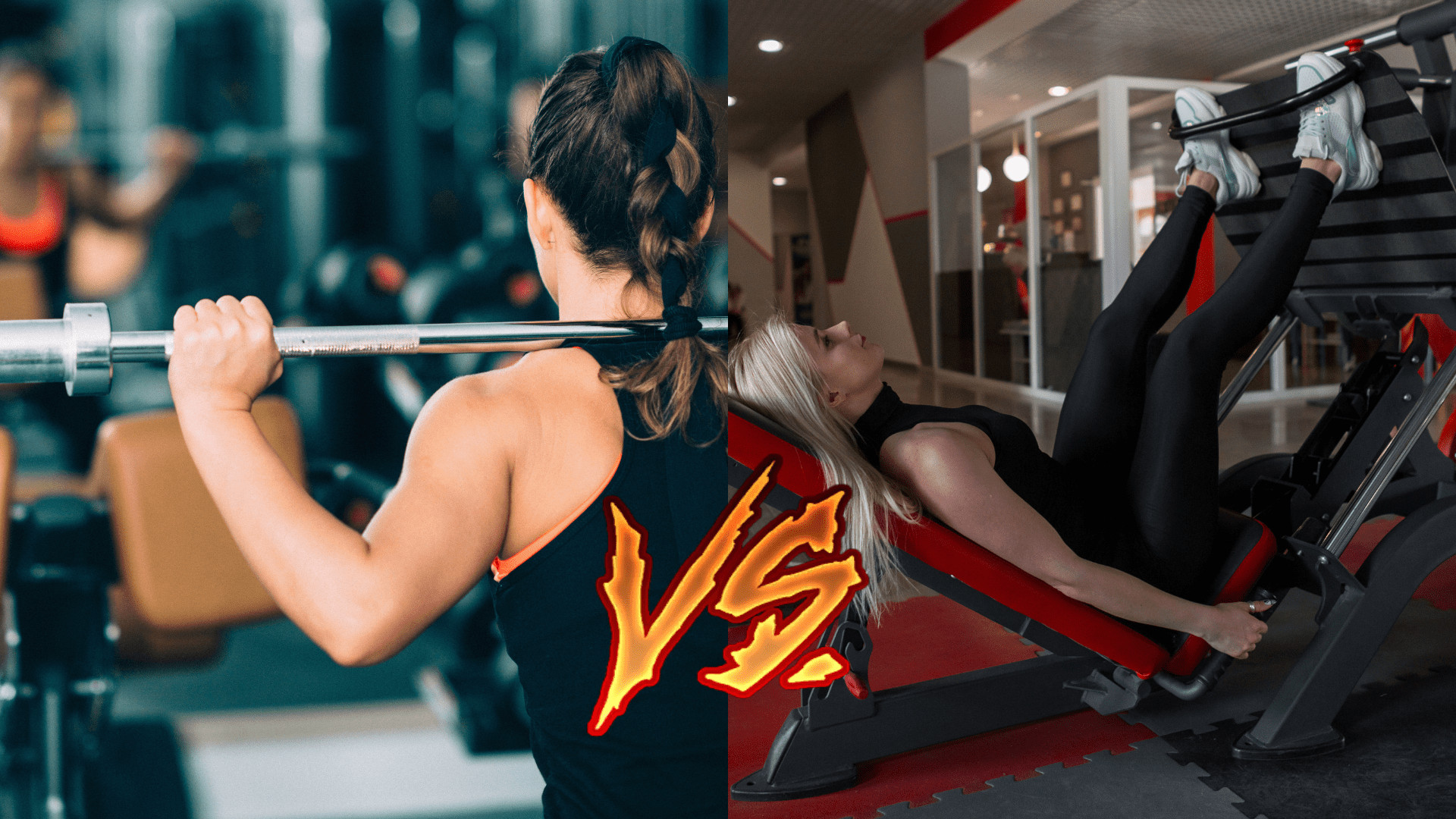 barbells vs machines