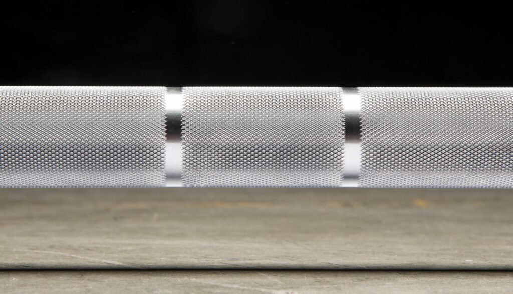 ohio bar knurling and knurl marks