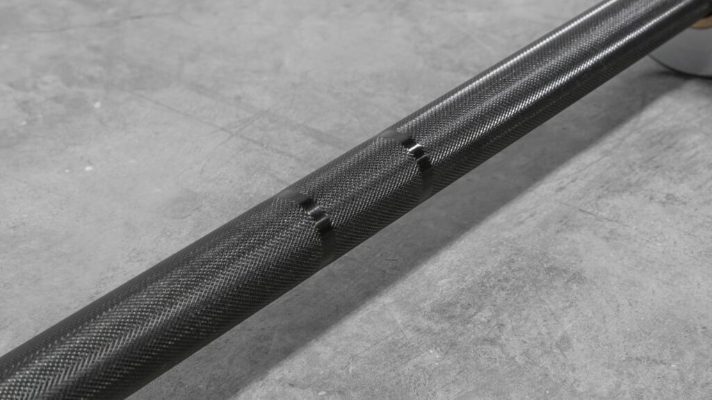 bella bar knurling and knurl marks
