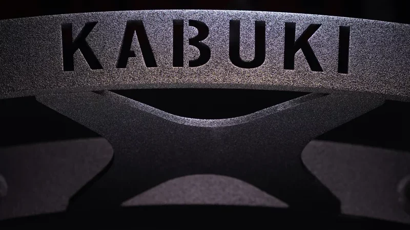 kadillac bar laser cut logo