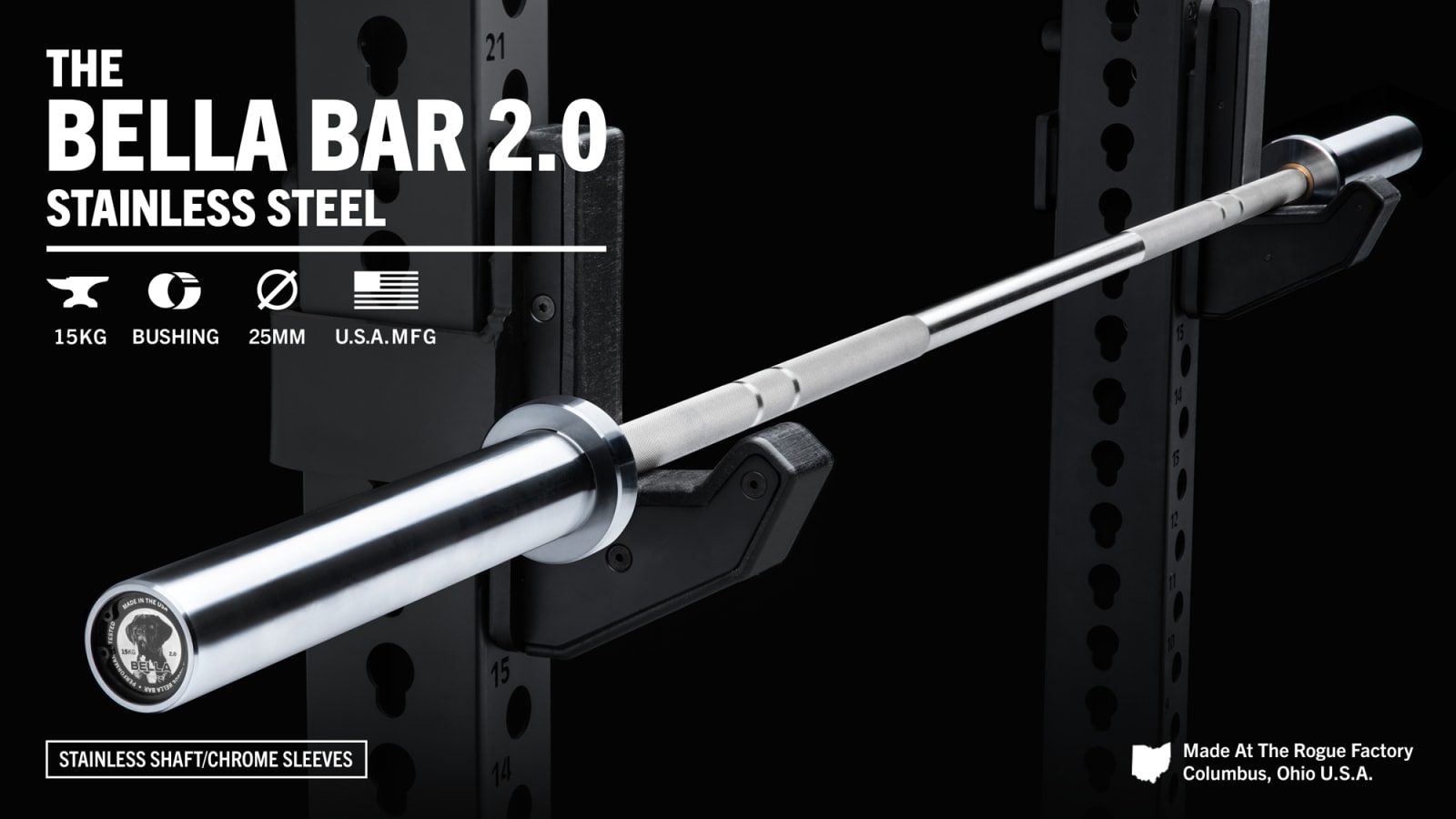 Rogue Bella Bar 2.0 – Stainless Steel