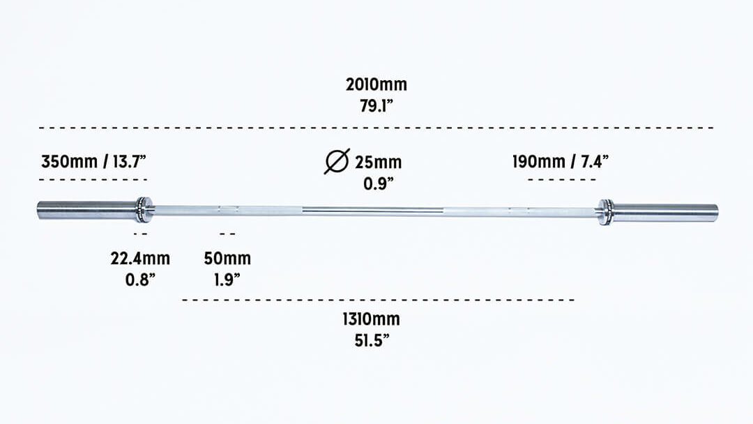 bells of steel womens barbell specs