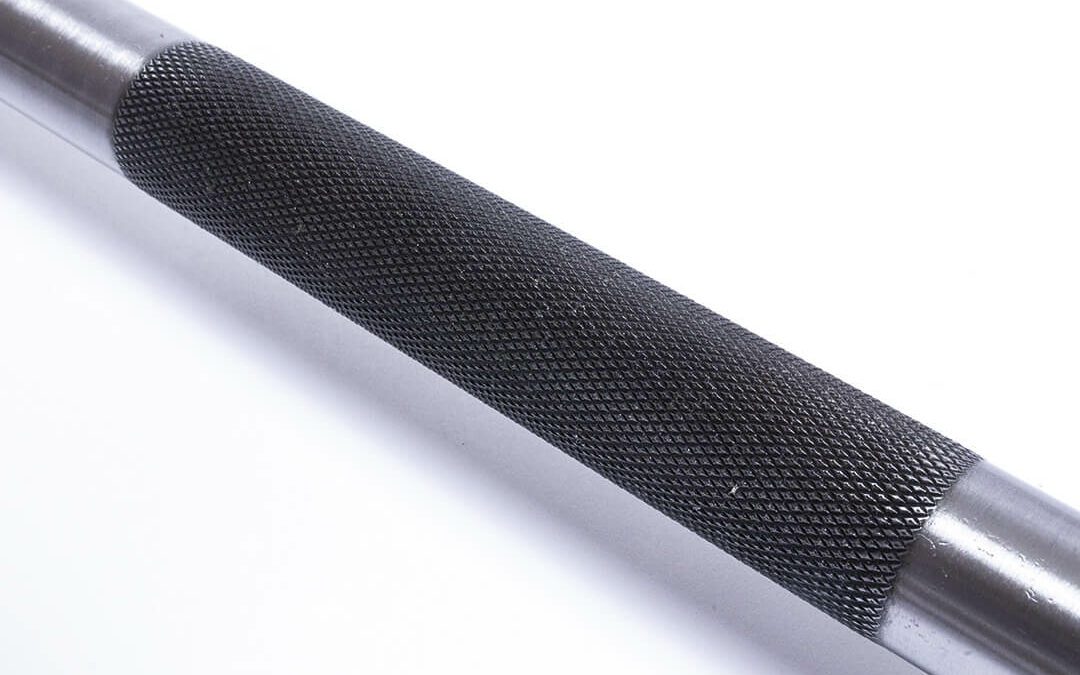 less aggressive knurl of the barenaked bar
