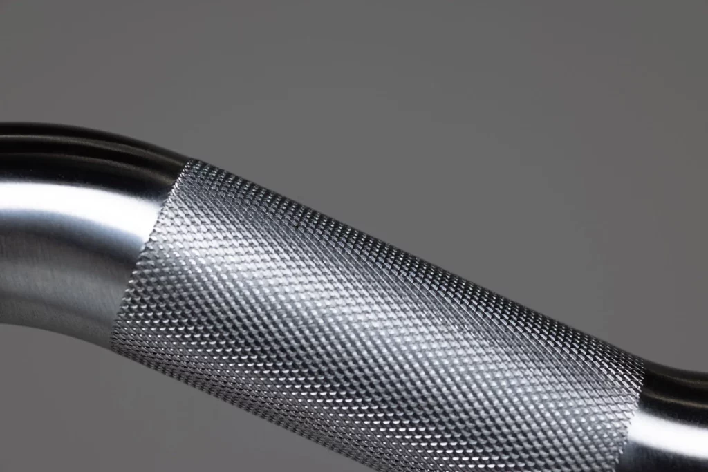 rep rackable curl bar knurling coverage
