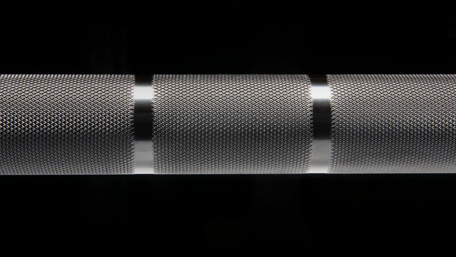 rogue bar dual knurl marks