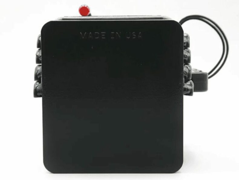 side of power block elite dumbbells
