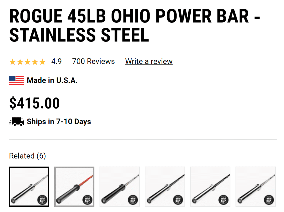 rogue ohio bar different options