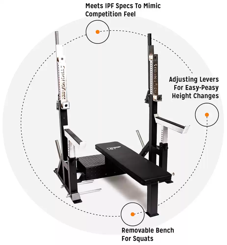 Bells Of Steel Combo Squat Rack/Bench Press 3.1