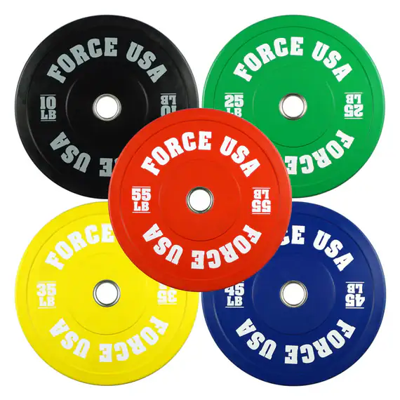 Force USA PRO Grade Bumper Plates