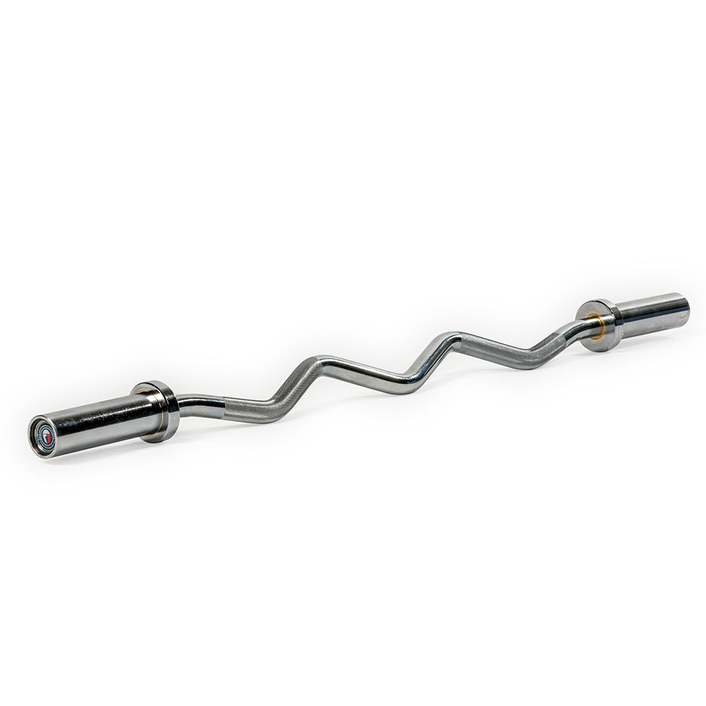 Titan Performance Series Olympic EZ Curl Barbell