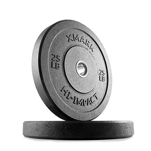 XMark Go Green Crumb Rubber Bumper Plates
