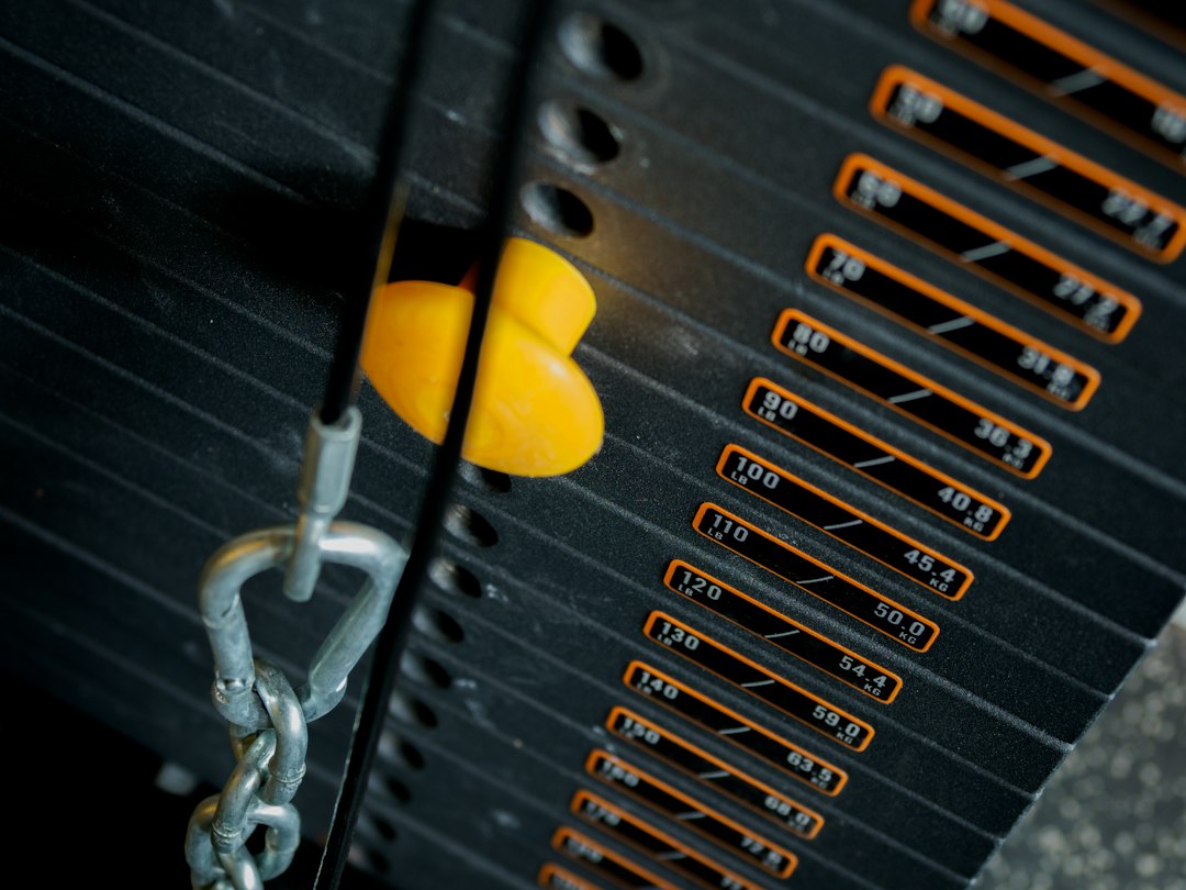 Cable machine weight stack and gym hardware